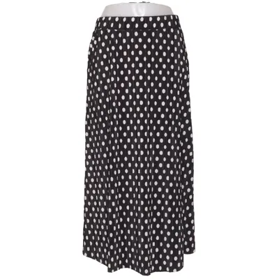 Maxi skirt (Black, White) from Page One