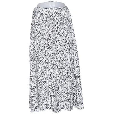 Maxi rok (Zwart, Wit) van Voyelles