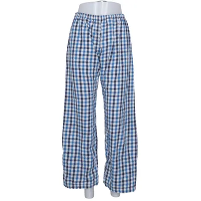 Pajama pants (Blue, White) from Polarn O. Pyret Cotton