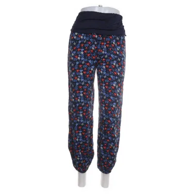 Pants (Blue, Multicolored) from ElleNor Viscose, Elastane