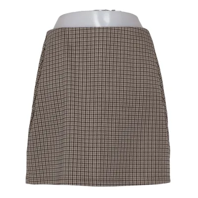 Kjol (Brun, Flerfärgad) från Laura Torelli Elastan, Polyester, Viskos