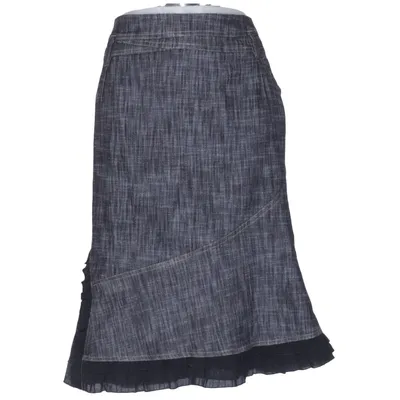 Skirt (Gray) from Christine Laure Cotton, Elastane, Polyester