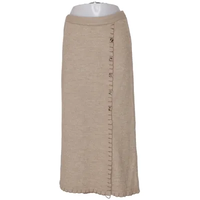 Maxi rok (Beige) van René Derhy Acryl, Wol