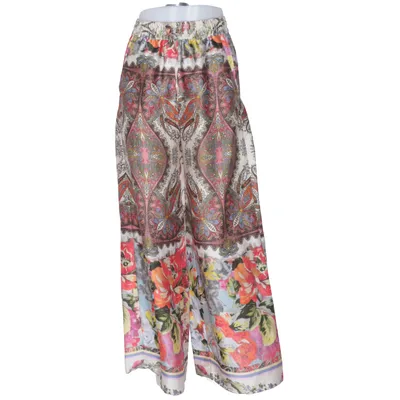 Palazzo pants (Beige, Multicolored) from BSB Collection