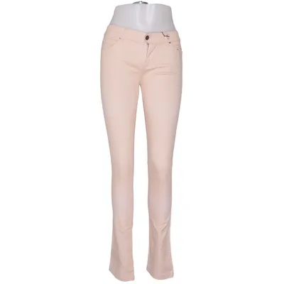 Jeans (Beige) fra Fiftyfive Dselle Bomuld, Elastan, Læder
