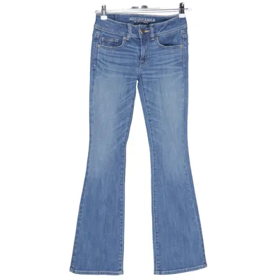 Spijkerbroek (Blauw) van American Eagle Outfitters Katoen, Elastaan