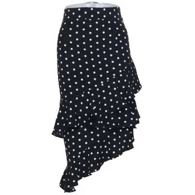 Kjol (Svart, Vit) från Aikha Polyester