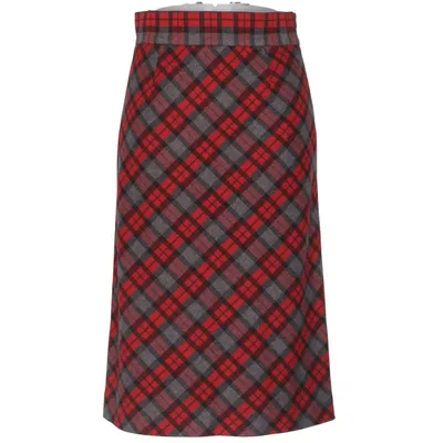 Skirt (Red, Gray, Black) from Bialcon