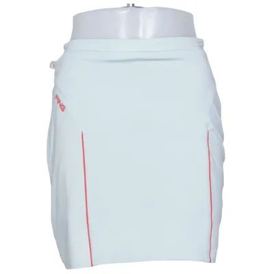 Jupe-short (Bleu) de Ping Élasthane, Polyester