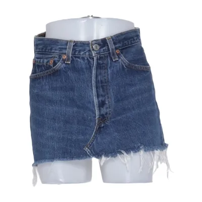 Denim skirt (Blue) from Rokit Cotton