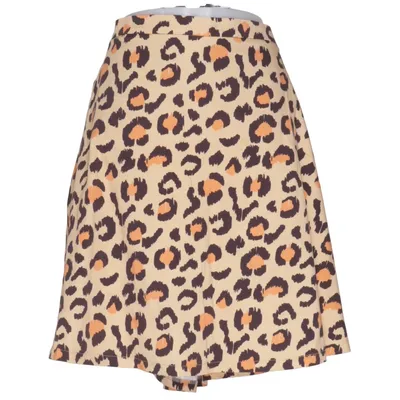 Nederdel (Beige, Sort, Orange, Flerfarvet) fra Margot Bomuld, Elastan