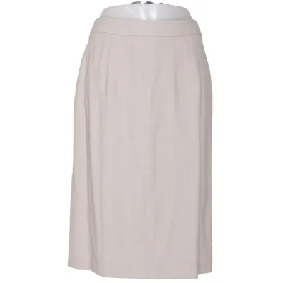 Kjol (Beige) från Von Daniels Elastan, Viskos, Ull
