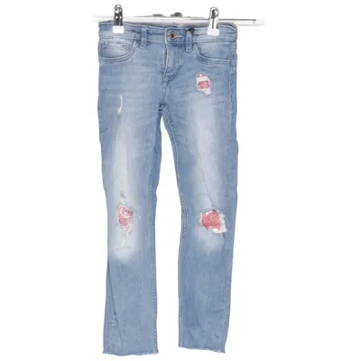 Jeans (Blå) från H&M Bomull, Elastan