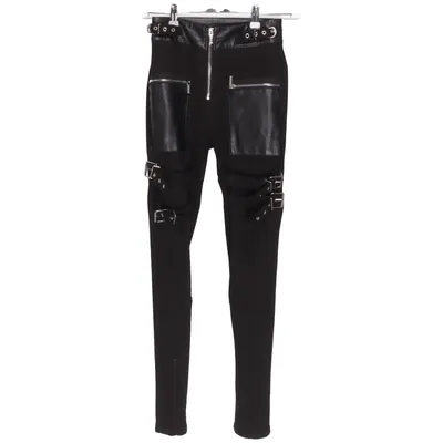 Bukser (Sort) fra Maniére de Voir Elastan, Polyester, Polyurethan