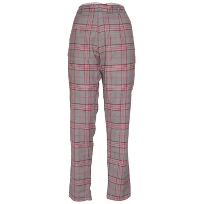 Broek (Grijs, Rood, Wit) van Represent Elastaan, Polyester, Wol
