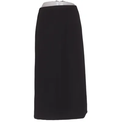 Maxi skirt (Black) from Daxon Polyester