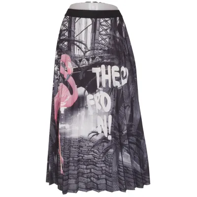 Jupe longue (Noir, Gris, Blanc) de Favori Collection