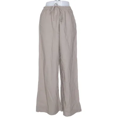 Pants (Beige) from H&M Cotton, Linen