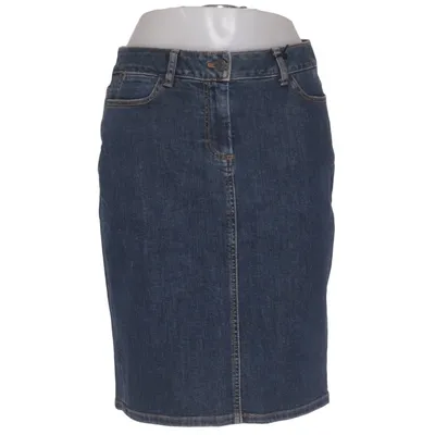 Denim skirt (Blue) from Talbots Cotton, Elastane