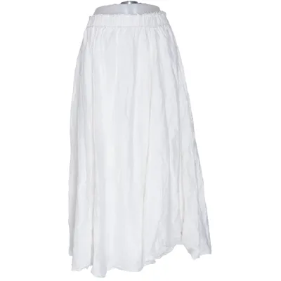 Maxi nederdel (Hvid) fra Totême Elastan, Polyester, Silke