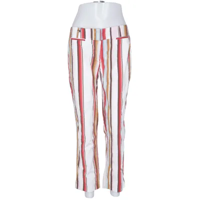Pantalon (Blanc, Marron, Rouge) de Conte of Florence Coton, Élasthane