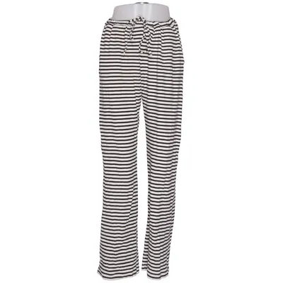 Pyjamasbyxor (Svart, Vit) från Lindex Bomull, Elastan
