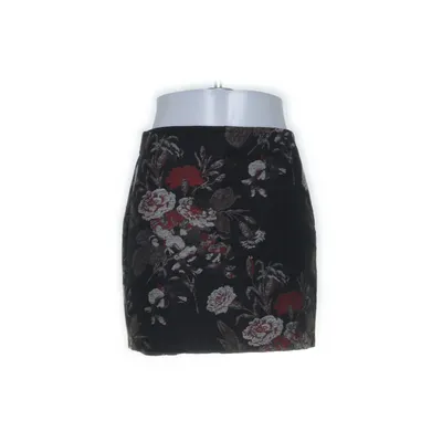 Kjol (Svart, Flerfärgad) från Ganni Bomull, Polyester