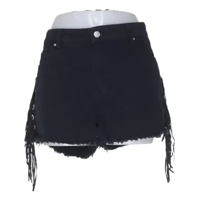 Short en jean (Noir) de Denim Co Coton