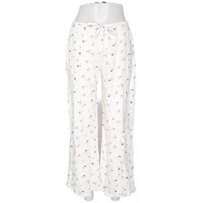 Pyjama broek (Wit, Meerkleurig) van Lager 157 Katoen, Elastaan, Polyester