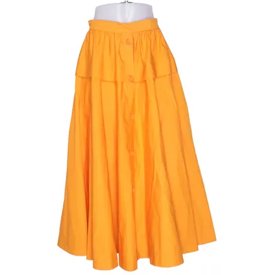 Jupe longue (Jaune) de Sportmax Coton