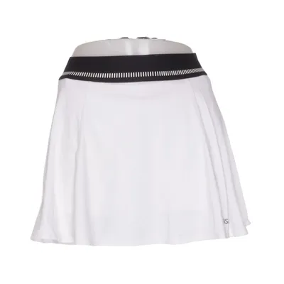 Jupe de sport (Blanc, Noir) de Casall Élasthane, Polyamide