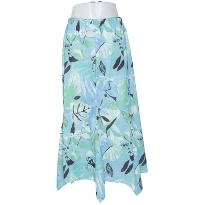 Långkjol (Blå, Grön, Flerfärgad) från Finn Karelia Polyester
