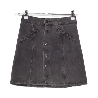 Spijkerrok (Grijs) van Pull & Bear Denim Katoen