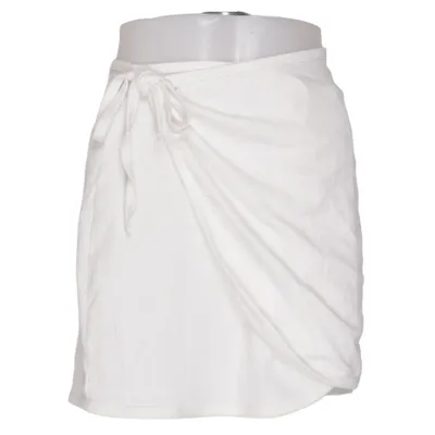 Omlottkjol (Vit) från NLY Trend Elastan, Polyester