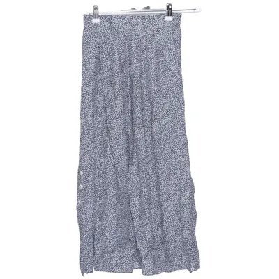 Nederdel (Blå, Hvid) fra Choise by Danwear Viscose
