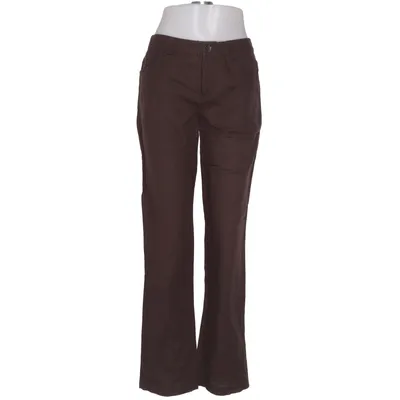 Pantalon (Marron) de Charles Vögele Coton, Lin