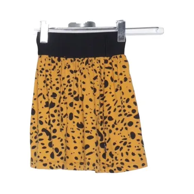 Skirt (Yellow, Black) from Carlijnq Cotton, Elastane, Modal
