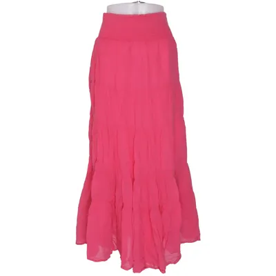 Maxi nederdel (Pink) fra Promod Bomuld