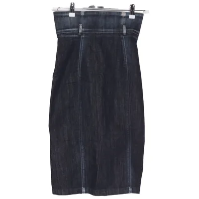 Denim skirt (Blue) from Miss Sixty Collection Cotton