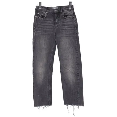 Jeans (Grå, Svart) från Nicki Studios x Gina Tricot Bomull, Elastan