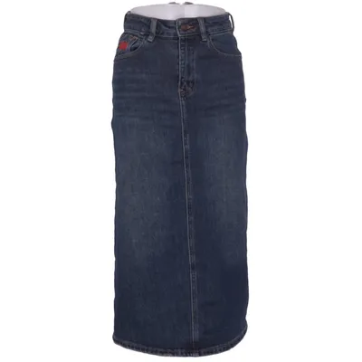 Jeansrock (Blau) von Denim Baumwolle, Elasthan