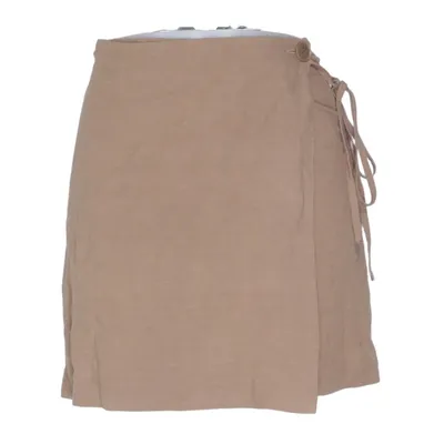 Wrap skirt (Brown) from & Other Stories Linen, Viscose
