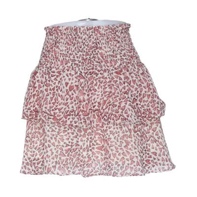 Jupe (Blanc, Marron) de Retro & Icone Polyester