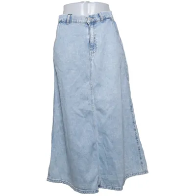 Jeansnederdel (Onlmindy Hw Loose Dnm Skirt) fra ONLY Blue Denim Bomuld