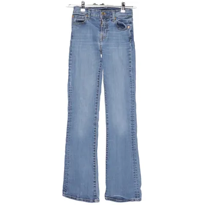 Spijkerbroek (Blauw) van 7 for All Mankind Katoen, Elastaan