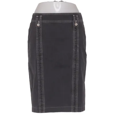 Jeanskjol (Grå) från Prêt à Porter Bomull, Polyester
