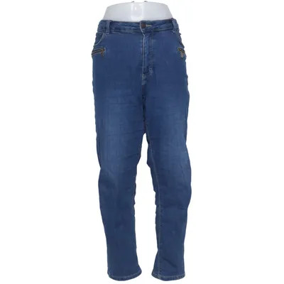 Jeans (Blå) fra Sanna Bomuld, Elastan, Polyester