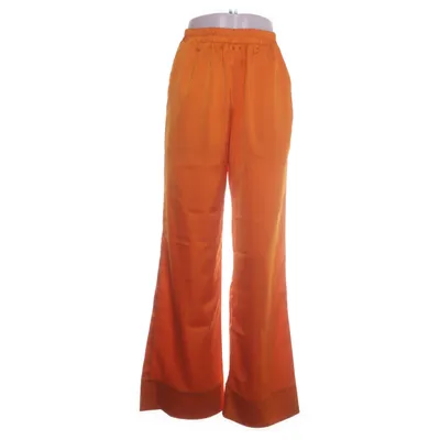 Bukser (Orange) fra Pieces Polyester, Elastan