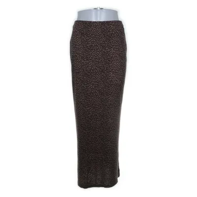 Skirt (Brown, Black) from Felicity Acrylic, Angora, Wool