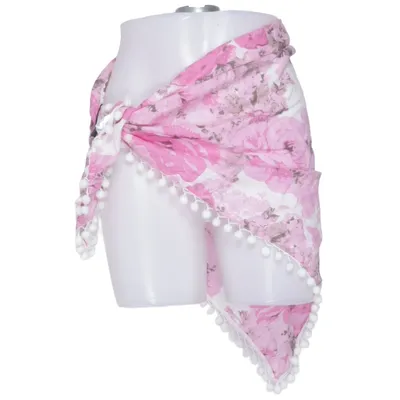 Sarong (Roze, Wit) van Claire Group Katoen
